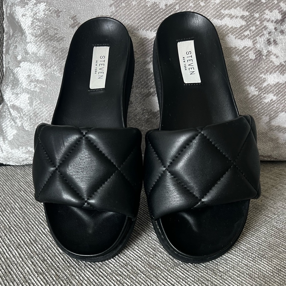 STEVEN Steve Madden Lenz Sandal Slides - Size 6.5